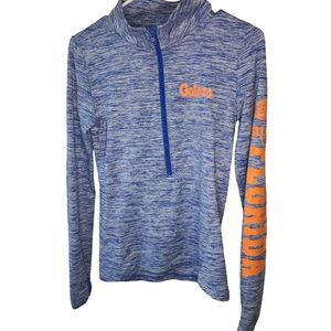 Womens Pink Victorias Secret Ultimate Florida Gators Quarter Zip Size XS